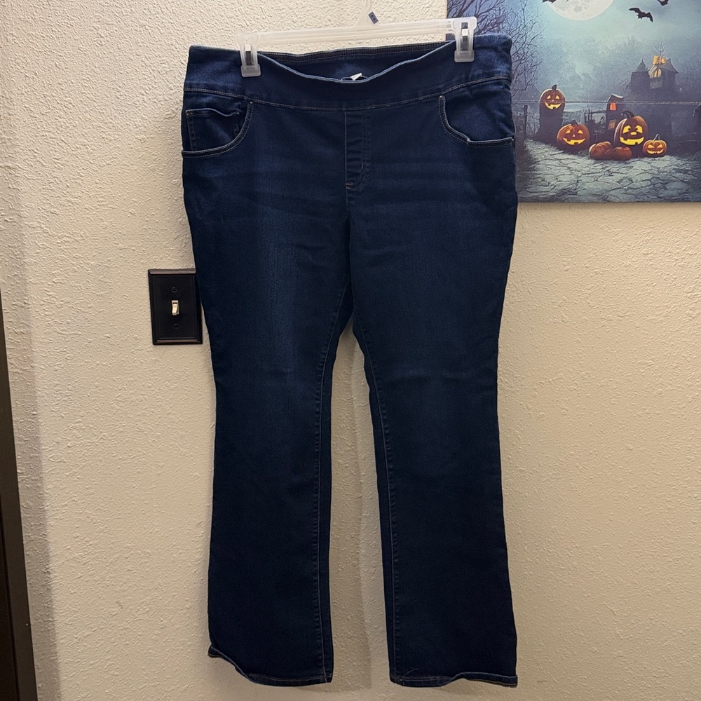 The Pioneer Woman Indigo Denim with Gold Stitching